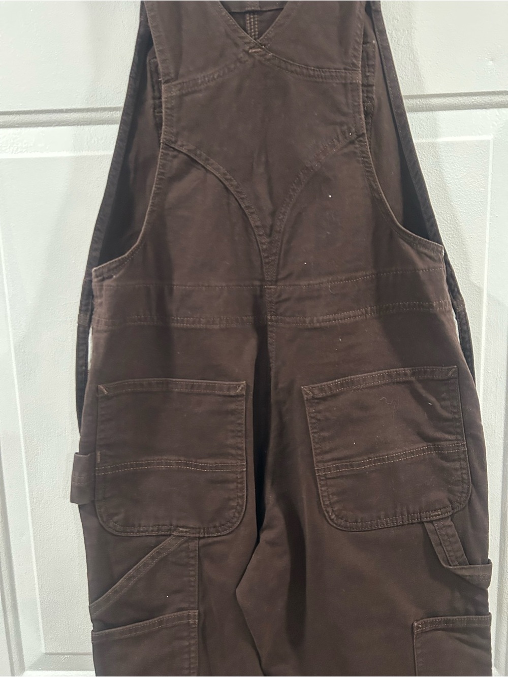 Carhartt Dark Brown loose fit Overalls - Picture 8 of 12